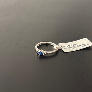 Thomas Sabo Sterling Silver Blue Gemstone Ring